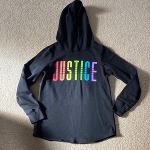 Girls justice hoodie